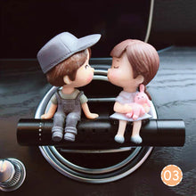 Load image into Gallery viewer, Cute Cartoon Couples Doll Car Air Vent Freshener Perfume Clip Aromas Diffuser Air Conditioning Perfume Clip Car Decoration
