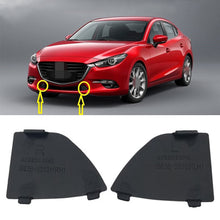 Load image into Gallery viewer, Car Front Lower Bumper Tow Hook Eye Cover Grille Caps For Mazda 3 2017-2018 B63B-50-101 B63B-50-102 Car Front Bumper Trim Cover
