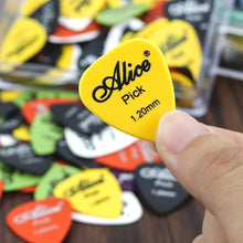 Load image into Gallery viewer, 50pcs Guitar Picks 1 Box Case Alice Acoustic Electric Bass Plectrum Mediator Musical Instrument Thickness Mix 0.58-1.5 Guitar Accessories
