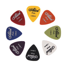 Load image into Gallery viewer, 50pcs Guitar Picks 1 Box Case Alice Acoustic Electric Bass Plectrum Mediator Musical Instrument Thickness Mix 0.58-1.5 Guitar Accessories

