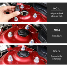 Load image into Gallery viewer, For Mazda 3 CX-5 CX-4 CX-8 Accessories 2Pcs Car Shock Absorber Trim Protection Cover Waterproof Dustproof Cap Suspension Cover
