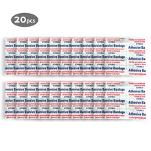 Load image into Gallery viewer, 20Pcs Waterproof Transparent Tape Wound Sticker PU Medical Adhesive Wound Dressing Fixation Tape First Aid Kit Medical Bandage
