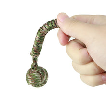 Load image into Gallery viewer, Outdoor Monkey Fist Steel Ball For Girl Bearing Safety Protect Security Self Defense Lanyard Stick Survival Keychain Broken Windows
