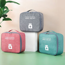 Load image into Gallery viewer, Portable First Aid Kit Empty Large Medicine Storage Bag Outdoor Emergency Survival Bags Organizer for Home Travel Medical Case
