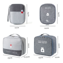 Load image into Gallery viewer, Portable First Aid Kit Empty Large Medicine Storage Bag Outdoor Emergency Survival Bags Organizer for Home Travel Medical Case
