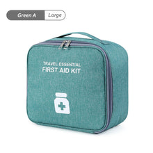 Load image into Gallery viewer, Portable First Aid Kit Empty Large Medicine Storage Bag Outdoor Emergency Survival Bags Organizer for Home Travel Medical Case
