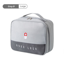 Load image into Gallery viewer, Portable First Aid Kit Empty Large Medicine Storage Bag Outdoor Emergency Survival Bags Organizer for Home Travel Medical Case

