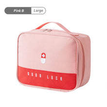 Load image into Gallery viewer, Portable First Aid Kit Empty Large Medicine Storage Bag Outdoor Emergency Survival Bags Organizer for Home Travel Medical Case
