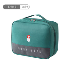 Load image into Gallery viewer, Portable First Aid Kit Empty Large Medicine Storage Bag Outdoor Emergency Survival Bags Organizer for Home Travel Medical Case
