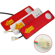 Load image into Gallery viewer, 12V Car Light Assembly Tail Light Rear Lamps Waterproof Brake Stop Reverse Lamp For Trailer Lorry Bus Truck Car Caravan Light

