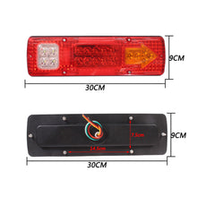 Load image into Gallery viewer, 12V Car Light Assembly Tail Light Rear Lamps Waterproof Brake Stop Reverse Lamp For Trailer Lorry Bus Truck Car Caravan Light
