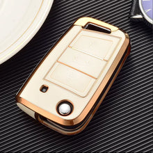 Load image into Gallery viewer, TPU Car Remote Key Case Cover Shell Fob For VW Volkswagen Golf 7 MK7 Tiguan MK2 For SEAT Ateca Leon FR 2 Ibiza For Skoda Octavia A7
