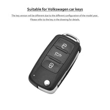 Load image into Gallery viewer, Jade Pattern Car Remote Key Cover Case Fob For VW Volkswagen Polo Golf Passat Tiguan Beetle Caddy T5 Up Eos Skoda Octavia Seat Leon Altea
