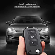 Load image into Gallery viewer, TPU Car Flip Key Case Cover Shell For VW Volkswagen Golf 7 MK7 3 4 5 6 6r For Skoda Octavia A7 polo 9n mk4 passat b7 b8 Tiguan
