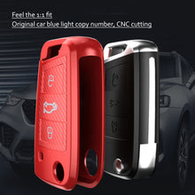 Load image into Gallery viewer, TPU Car Flip Key Case Cover Shell For VW Volkswagen Golf 7 MK7 3 4 5 6 6r For Skoda Octavia A7 polo 9n mk4 passat b7 b8 Tiguan
