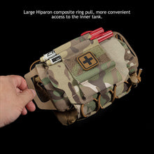 Load image into Gallery viewer, Tactical Pouch Two Piece System Medical First Aid Pouch Med Roll Carrier Hypalon Handle Outdoor Sport Hiking Hunting Bag
