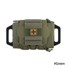 Load image into Gallery viewer, Tactical Pouch Two Piece System Medical First Aid Pouch Med Roll Carrier Hypalon Handle Outdoor Sport Hiking Hunting Bag
