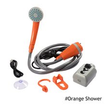 Load image into Gallery viewer, 12V Electric Outdoor Shower Camping Shower Water Bag Kit For Travel Car Washing Hiking Flowering Plants Watering
