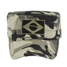 Load image into Gallery viewer, Outdoor Sports Tactical Dad Hat Casual Hunting Hats Army Camouflage Male Baseball Cap Men Embroidered Brazil Flag Caps

