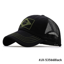 Load image into Gallery viewer, Outdoor Sports Tactical Dad Hat Casual Hunting Hats Army Camouflage Male Baseball Cap Men Embroidered Brazil Flag Caps
