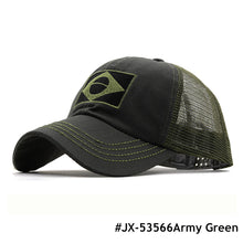 Load image into Gallery viewer, Outdoor Sports Tactical Dad Hat Casual Hunting Hats Army Camouflage Male Baseball Cap Men Embroidered Brazil Flag Caps
