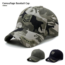 Load image into Gallery viewer, Outdoor Sports Tactical Dad Hat Casual Hunting Hats Army Camouflage Male Baseball Cap Men Embroidered Brazil Flag Caps
