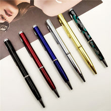 Load image into Gallery viewer, Portable Pen Defence Personal Multi Purpose Tactical Pen With Knife Ballpoint Pens Tool Aviation Aluminum Anti-skid Office
