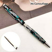 Load image into Gallery viewer, Portable Pen Defence Personal Multi Purpose Tactical Pen With Knife Ballpoint Pens Tool Aviation Aluminum Anti-skid Office
