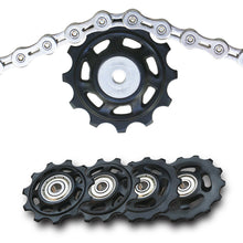 Load image into Gallery viewer, 11T 12T 13T 14T Bearing MTB Bicycle Rear Guide Wheel Road Bike Rear Derailleur Pulley Roller for Shimano Sram Repair Kit
