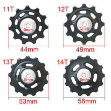 Load image into Gallery viewer, 11T 12T 13T 14T Bearing MTB Bicycle Rear Guide Wheel Road Bike Rear Derailleur Pulley Roller for Shimano Sram Repair Kit
