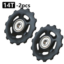 Load image into Gallery viewer, 11T 12T 13T 14T Bearing MTB Bicycle Rear Guide Wheel Road Bike Rear Derailleur Pulley Roller for Shimano Sram Repair Kit
