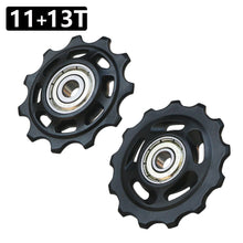 Load image into Gallery viewer, 11T 12T 13T 14T Bearing MTB Bicycle Rear Guide Wheel Road Bike Rear Derailleur Pulley Roller for Shimano Sram Repair Kit
