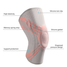 Load image into Gallery viewer, Silicone Full Knee Brace Strap Patella Medial Support Dropshipping Protection Sport Pads Running Basketball
