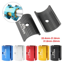 Load image into Gallery viewer, 25.4-31.8MM/31.8-35MM Bicycle Bike Handlebar Shim Adapter Bike Fork Stem Spacers Reducer Aluminum Alloy Bicycle Headset Washer
