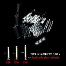 Load image into Gallery viewer, 50PCS/lot 2.2-4.5mm Light Night Fishing Float Rod Lights Dark Glow Stick Useful Fishing Fluorescent Lightstick
