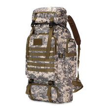 Load image into Gallery viewer, 80L Waterproof Molle Camo Tactical Backpack Military Army Hiking Camping Backpack Travel Rucksack Outdoor Sports Climbing Bag
