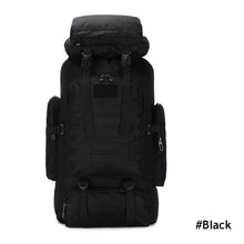 Load image into Gallery viewer, 80L Waterproof Molle Camo Tactical Backpack Military Army Hiking Camping Backpack Travel Rucksack Outdoor Sports Climbing Bag
