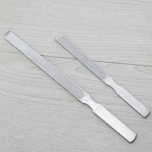Load image into Gallery viewer, Stainless Steel Professional Nail File Polishing Block Sanding Nail File Manicure Art Double Sided Manicure and Pedicure File
