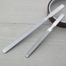 Load image into Gallery viewer, Stainless Steel Professional Nail File Polishing Block Sanding Nail File Manicure Art Double Sided Manicure and Pedicure File
