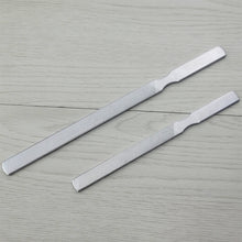 Load image into Gallery viewer, Stainless Steel Professional Nail File Polishing Block Sanding Nail File Manicure Art Double Sided Manicure and Pedicure File
