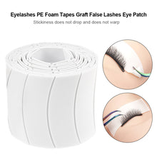 Load image into Gallery viewer, Eyelashes PE Foam Tapes Graft False Lashes Eye Patch Easy Remove Eyelash Extension Makeup Stickers Eyelash Pads Eyelash Stickers
