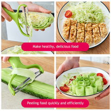 Load image into Gallery viewer, Stainless Steel Vegetable Cutter Cabbage Slicer Vegetables Graters Vegetable Fruit Peeler Kitchen Tools Potato Carrot Grater Kitchen Gadgets
