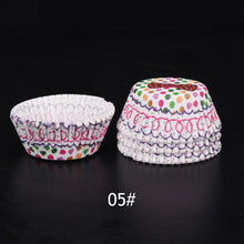 Load image into Gallery viewer, 100Pcs Muffin Cupcake Paper Cups Cupcake Liner Baking Muffin Box Cup Case Party Tray Cake Decorating Tools Birthday Party Decor

