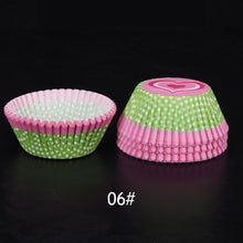 Load image into Gallery viewer, 100Pcs Muffin Cupcake Paper Cups Cupcake Liner Baking Muffin Box Cup Case Party Tray Cake Decorating Tools Birthday Party Decor
