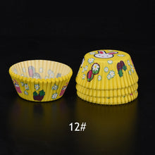 Load image into Gallery viewer, 100Pcs Muffin Cupcake Paper Cups Cupcake Liner Baking Muffin Box Cup Case Party Tray Cake Decorating Tools Birthday Party Decor

