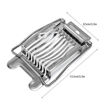Load image into Gallery viewer, Multifunctional Stainless Steel Egg Cutter Wire Egg Slicer Sectioner for Hard Boiled Eggs Kitchen Accessories Kitchen Gadgets and Accessories
