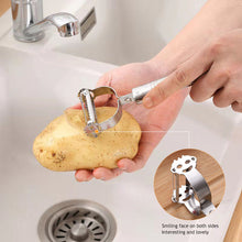 Load image into Gallery viewer, Multifunctional Stainless Steel Vegetable Peeler Melon Potato Carrot Cucumber Grater Shredder Fruit Home Kitchen Gadgets Tools
