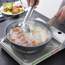 Load image into Gallery viewer, Stainless Steel Filter Colanders BBQ Food Clip Clamp Oil Frying Skimmer Salad Strainer Grid Cooking Tools Kitchen Accessories
