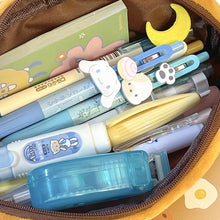 Load image into Gallery viewer, Kawaii Plush Hamburger Dog Pencil Case Student Stationery Pen Bag Cute Large Capacity Storage Bag School Supplies
