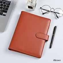 Load image into Gallery viewer, Creative Macaron Laser Color Hand Book A6 Notepad 6 Ring Binder Notebook Cover Agenda Organizer Journal Kawaii Stationery
